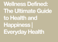 Health Extremely Important To Happiness